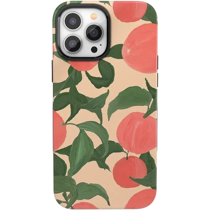 Feeling Peachy | Blush Vines Case iPhone Case get.casely Bold + MagSafe® iPhone 13 Pro Max
