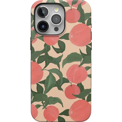 Feeling Peachy | Blush Vines Case iPhone Case get.casely Bold + MagSafe® iPhone 15 Pro Max
