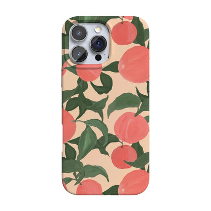 Feeling Peachy | Blush Vines Case iPhone Case get.casely Classic + MagSafe® iPhone 16 Pro Max