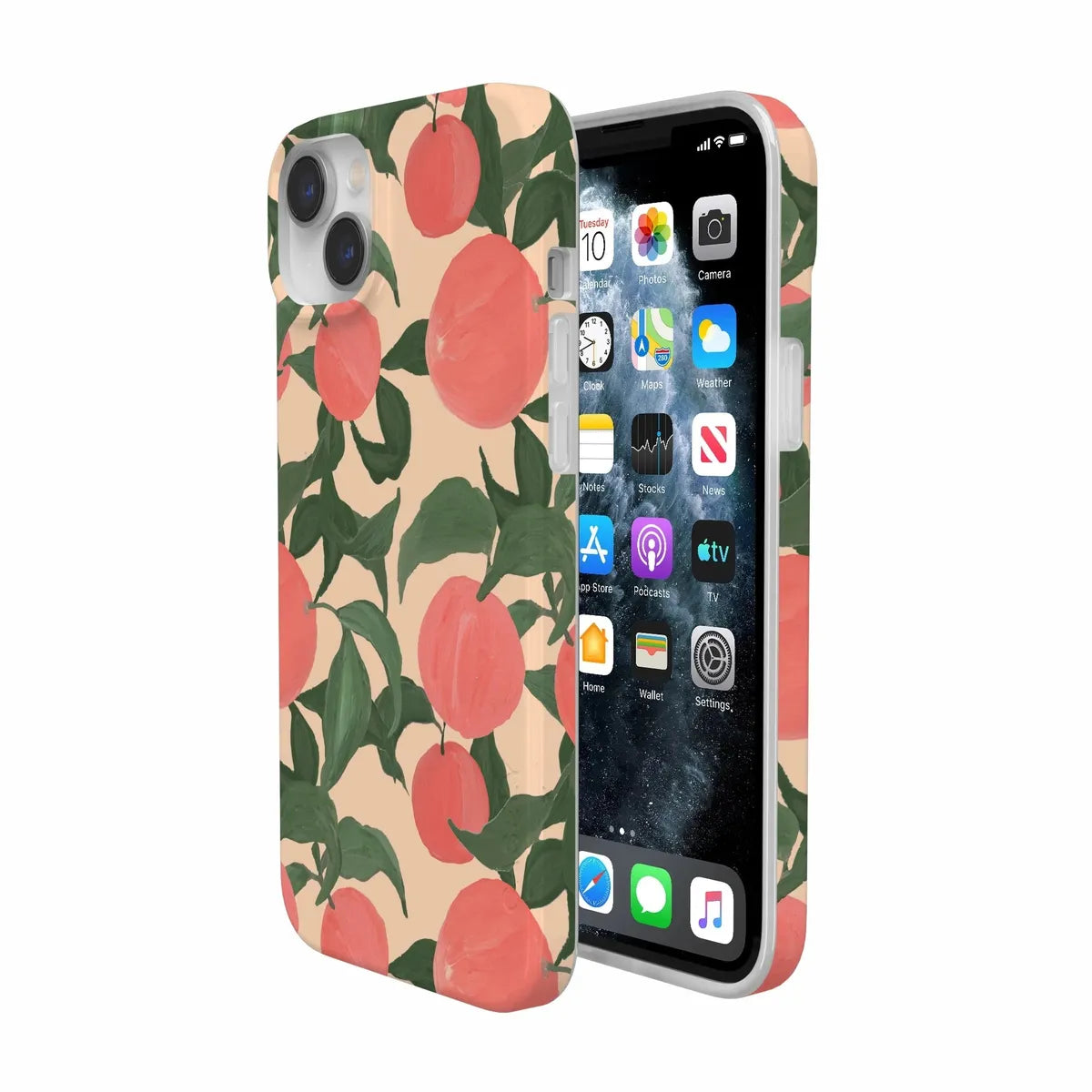 Feeling Peachy | Blush Vines Case iPhone Case get.casely