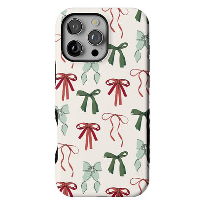 Festive Girlie | Holiday Bows Case Phone Case Casetry