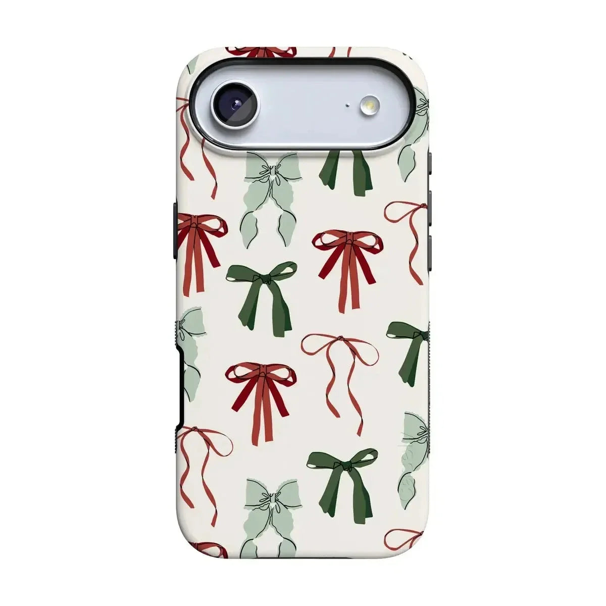 Festive Girlie | Holiday Bows Case Phone Case Casetry Bold Flex + MagSafe® iPhone 17 Air