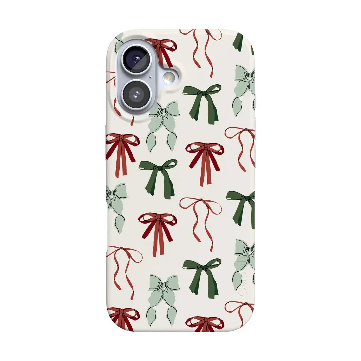 Festive Girlie | Holiday Bows Case Phone Case Casetry Classic + MagSafe® iPhone 17