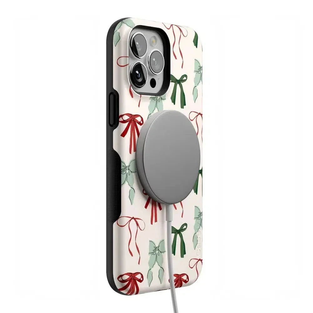 Festive Girlie | Holiday Bows Case Phone Case Casetry