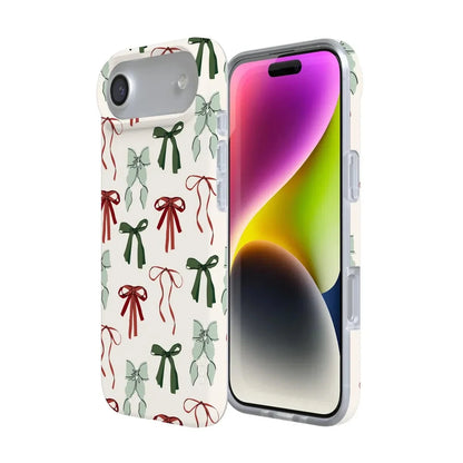 Festive Girlie | Holiday Bows Case Phone Case Casetry