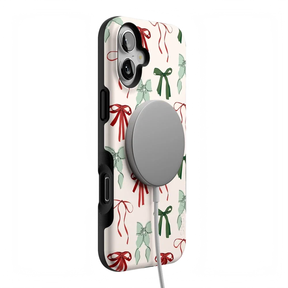 Festive Girlie | Holiday Bows Case Phone Case Casetry