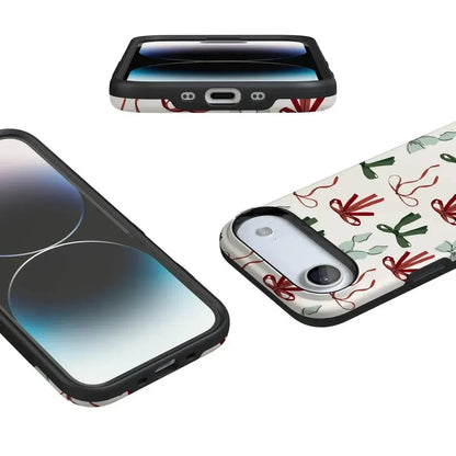 Festive Girlie | Holiday Bows Case Phone Case Casetry