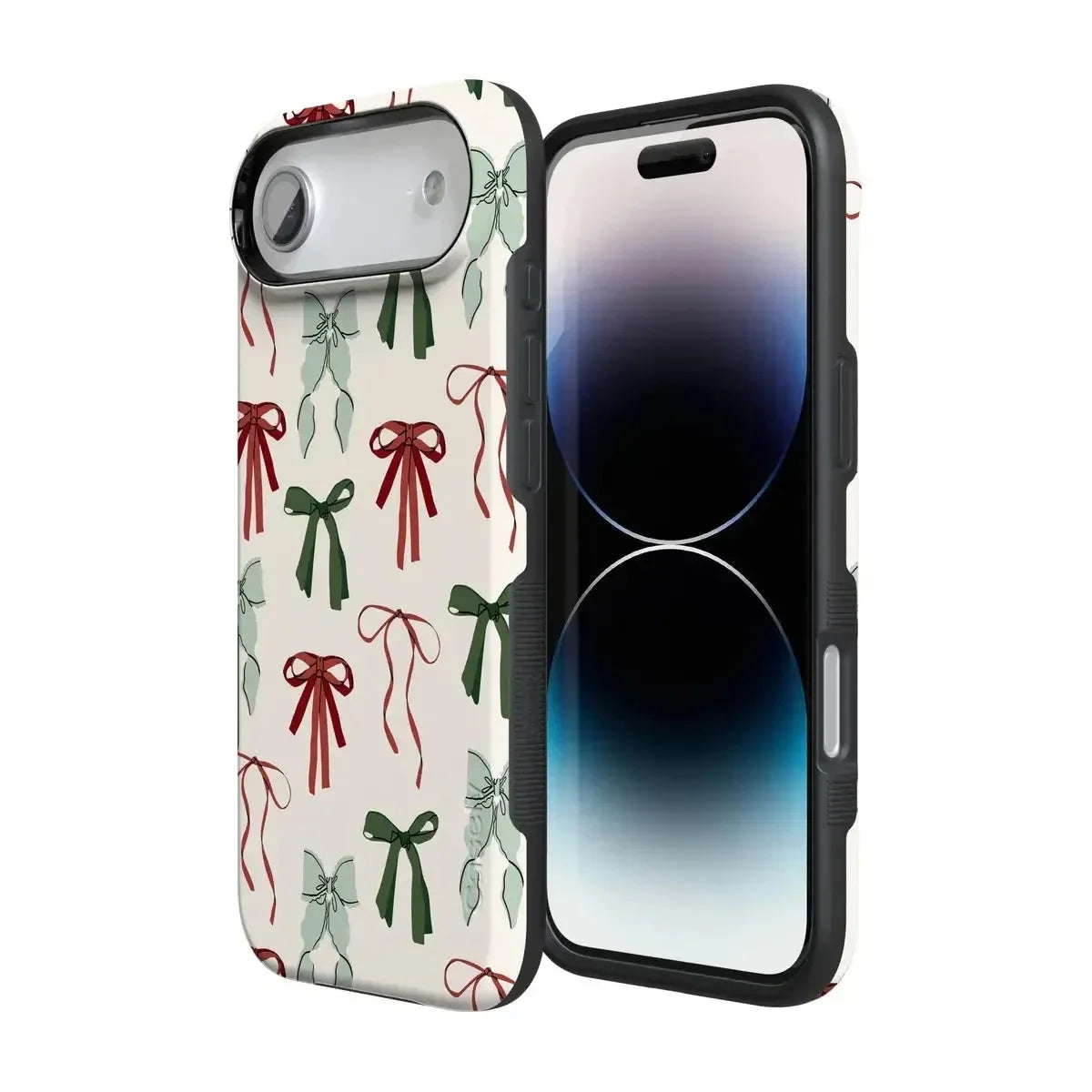 Festive Girlie | Holiday Bows Case Phone Case Casetry