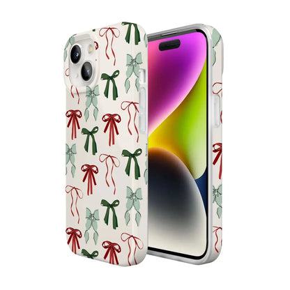 Festive Girlie | Holiday Bows Case Phone Case Casetry
