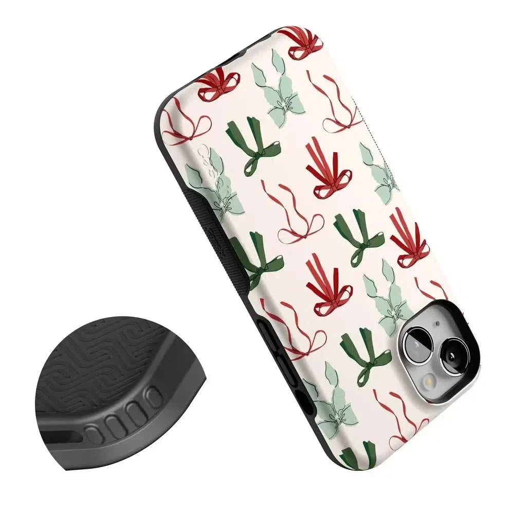 Festive Girlie | Holiday Bows Case Phone Case Casetry