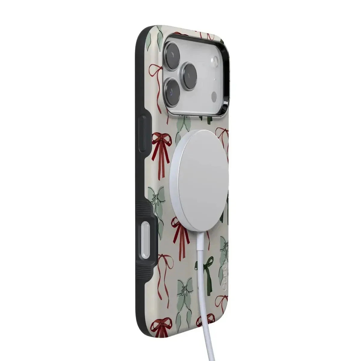 Festive Girlie | Holiday Bows Case Phone Case Casetry