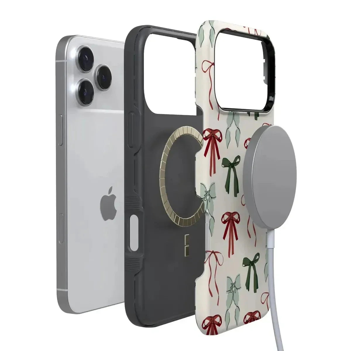 Festive Girlie | Holiday Bows Case Phone Case Casetry