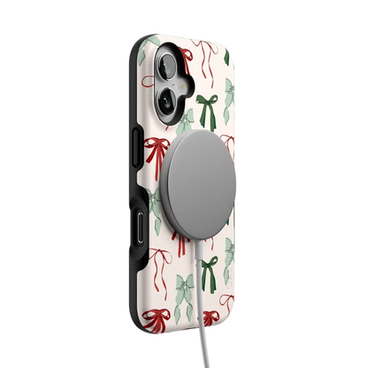 Festive Girlie | Holiday Bows Case Phone Case Casetry