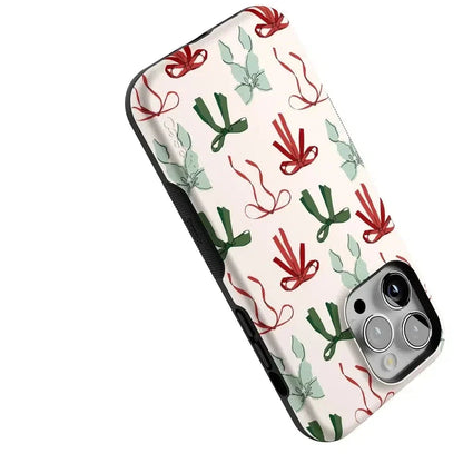 Festive Girlie | Holiday Bows Case Phone Case Casetry