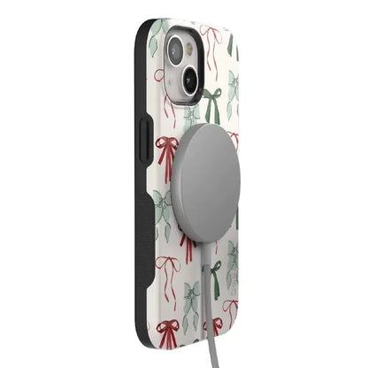 Festive Girlie | Holiday Bows Case Phone Case Casetry