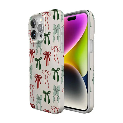 Festive Girlie | Holiday Bows Case Phone Case Casetry