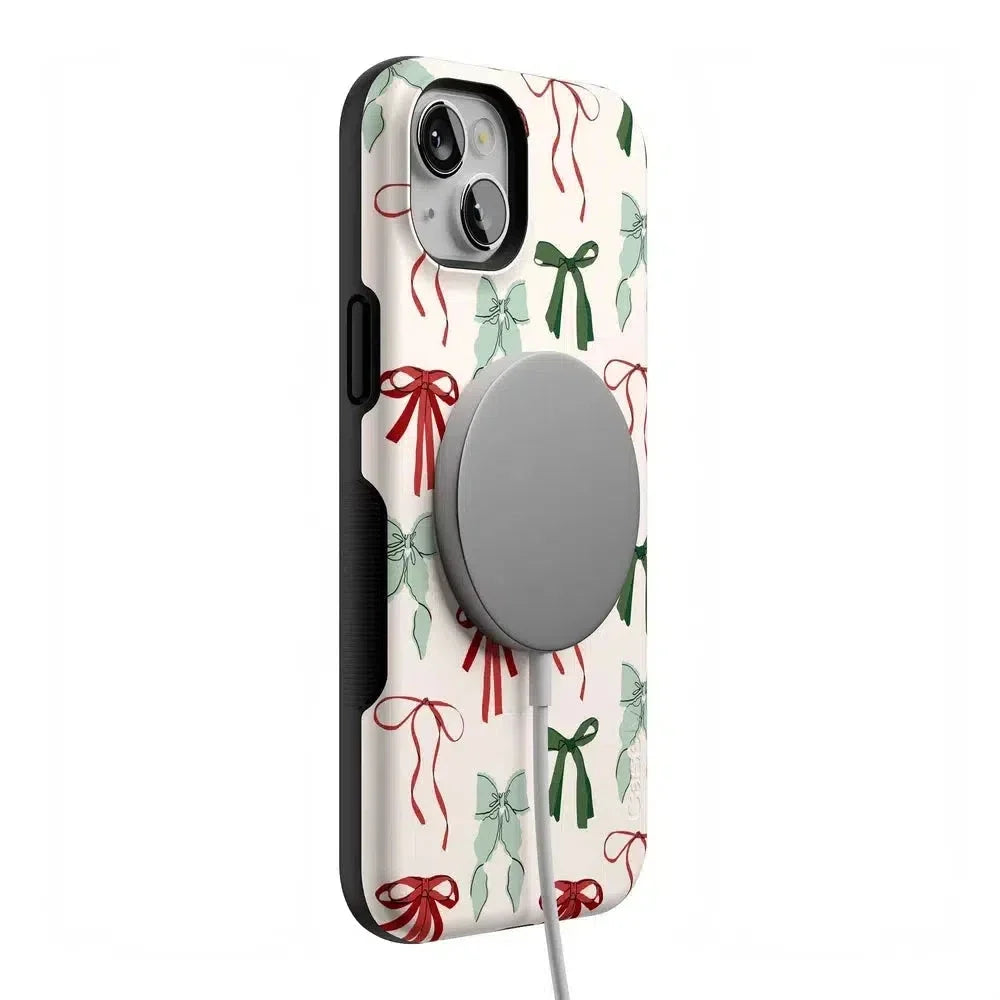 Festive Girlie | Holiday Bows Case Phone Case Casetry