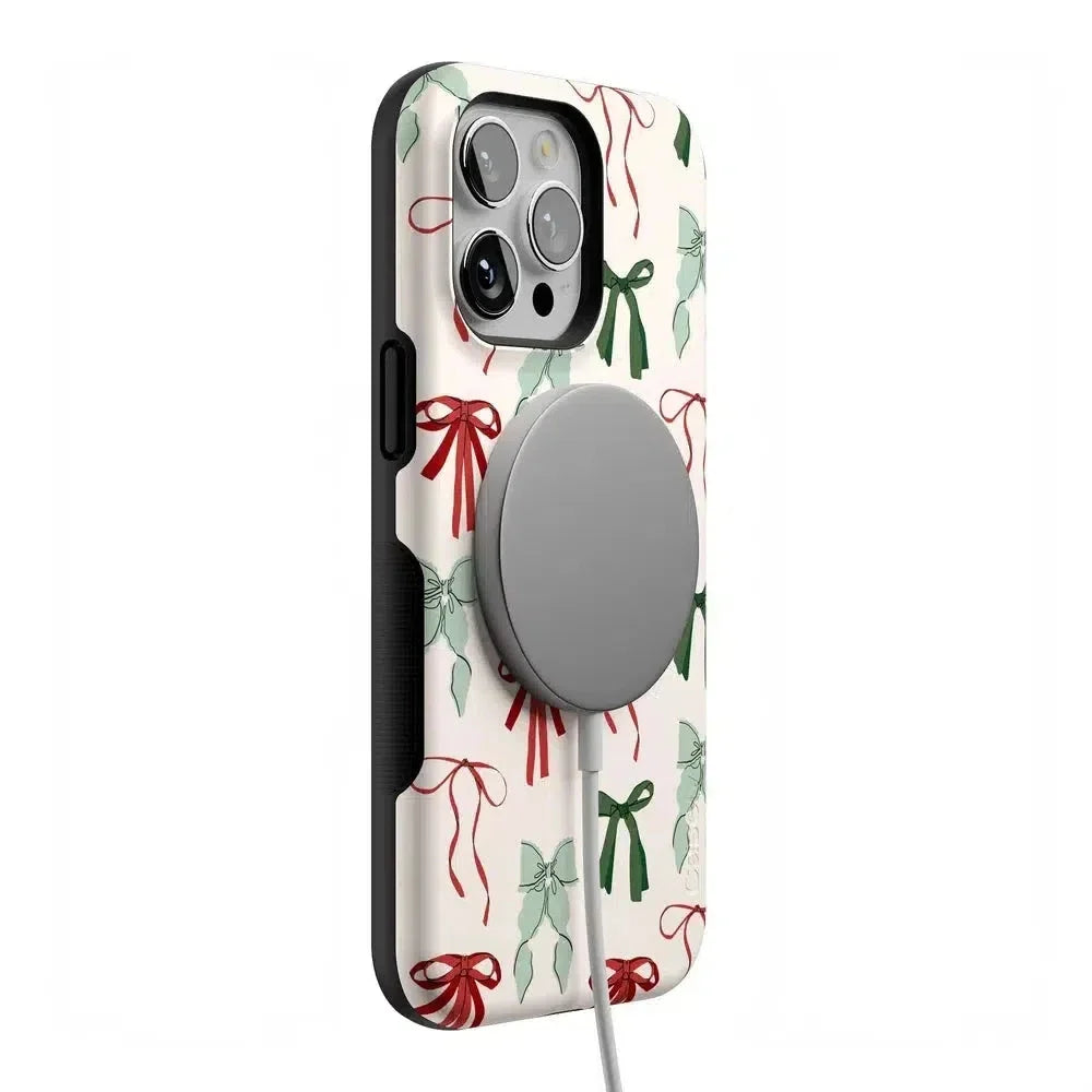 Festive Girlie | Holiday Bows Case Phone Case Casetry