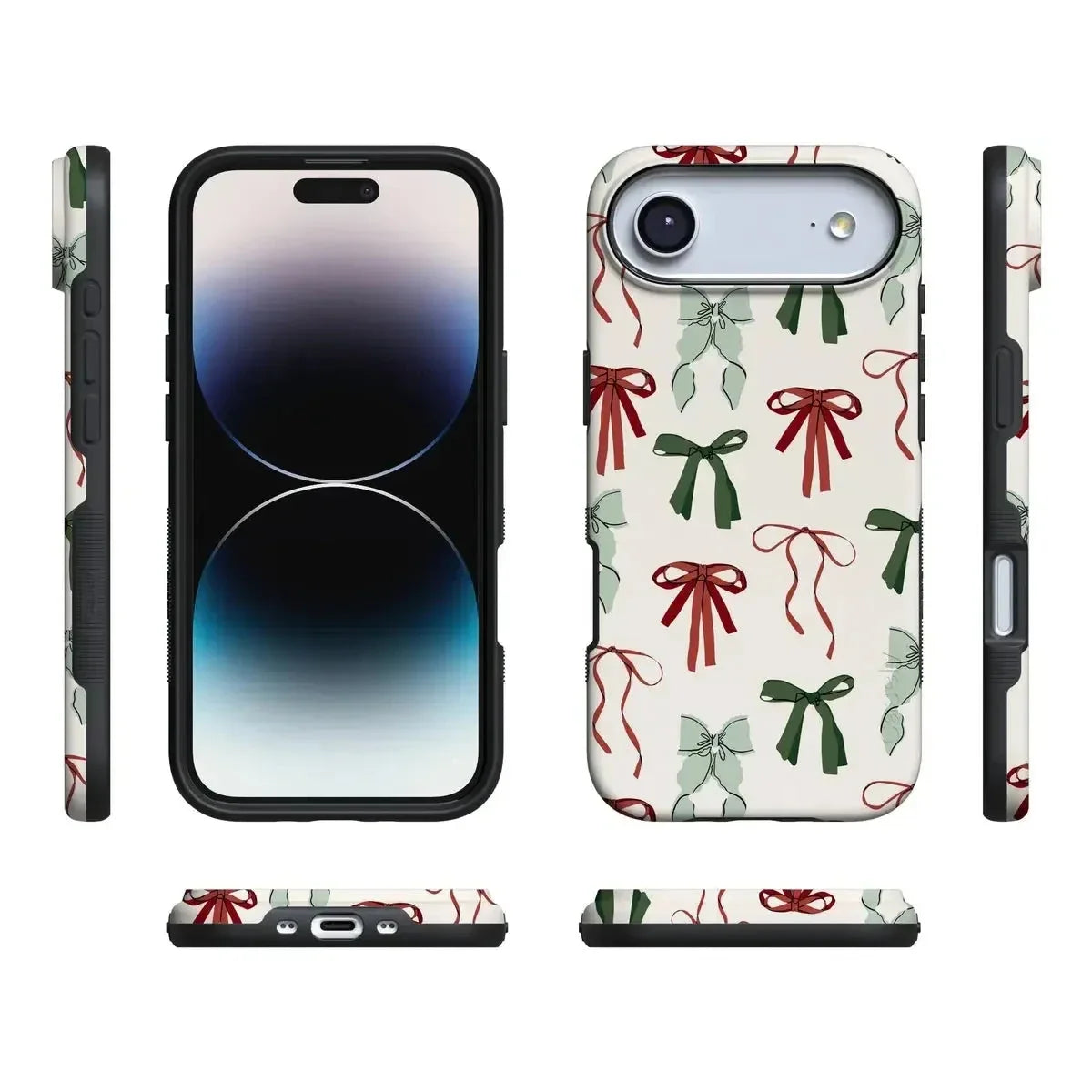 Festive Girlie | Holiday Bows Case Phone Case Casetry