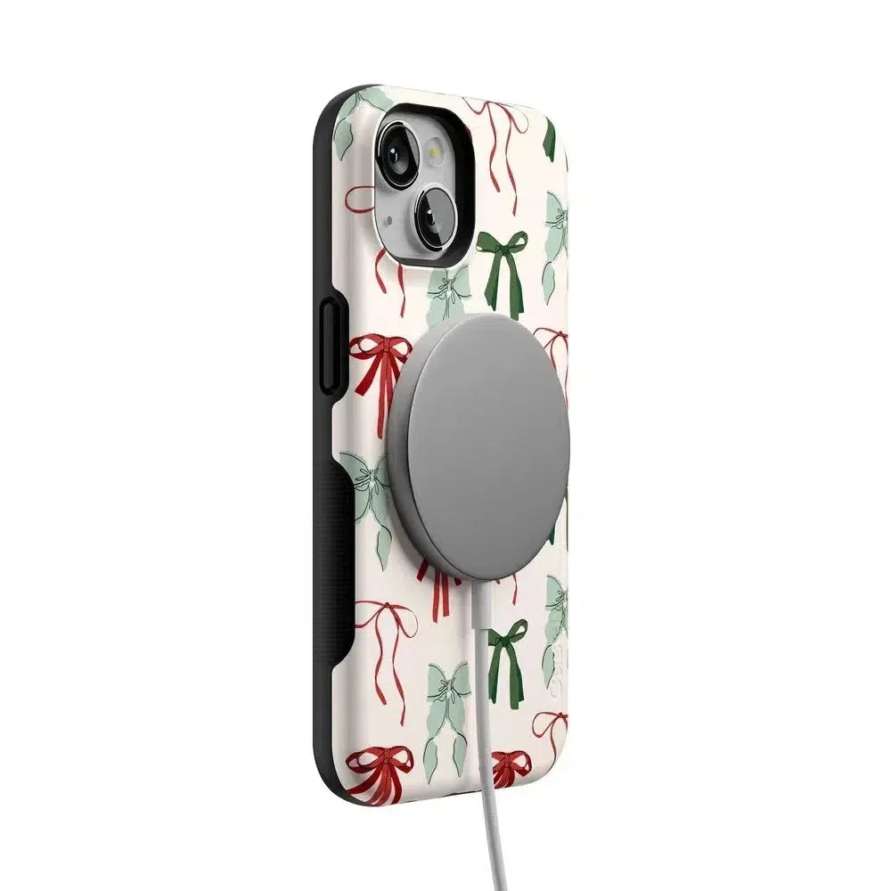 Festive Girlie | Holiday Bows Case Phone Case Casetry