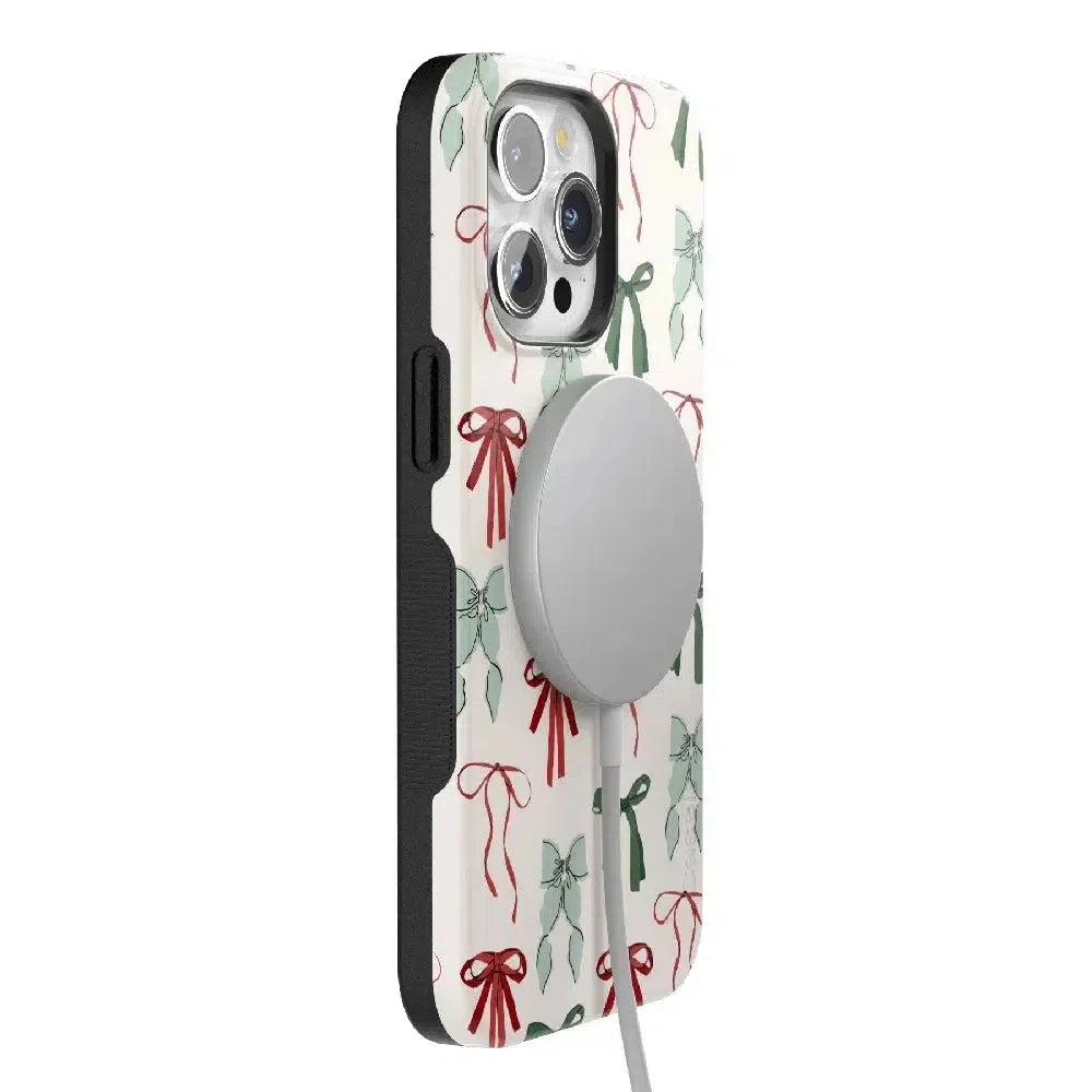 Festive Girlie | Holiday Bows Case Phone Case Casetry