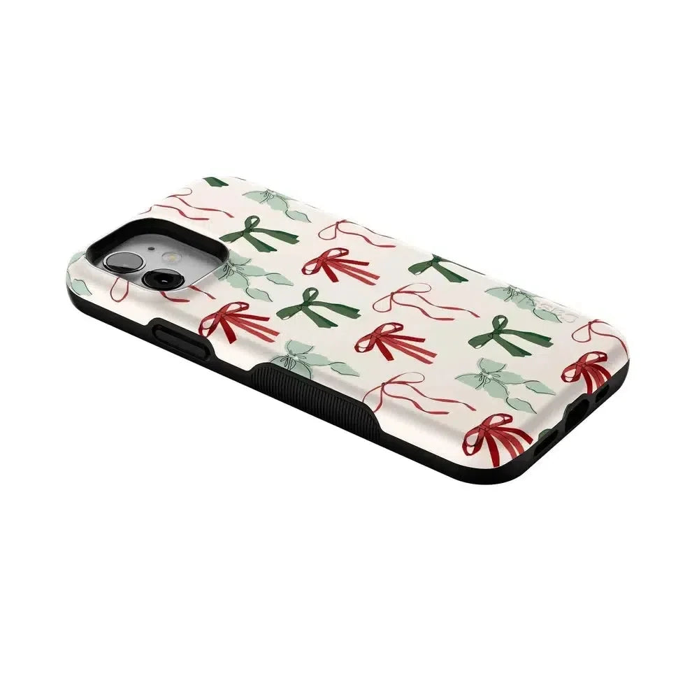 Festive Girlie | Holiday Bows Case Phone Case Casetry