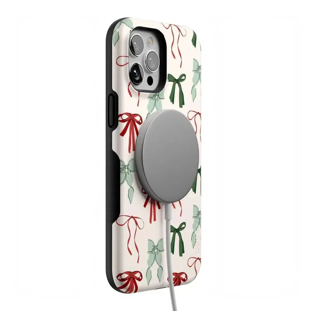 Festive Girlie | Holiday Bows Case Phone Case Casetry