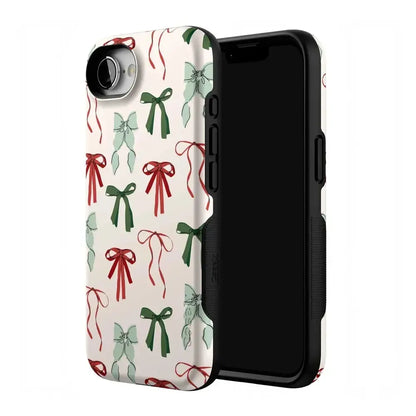 Festive Girlie | Holiday Bows Case Phone Case Casetry