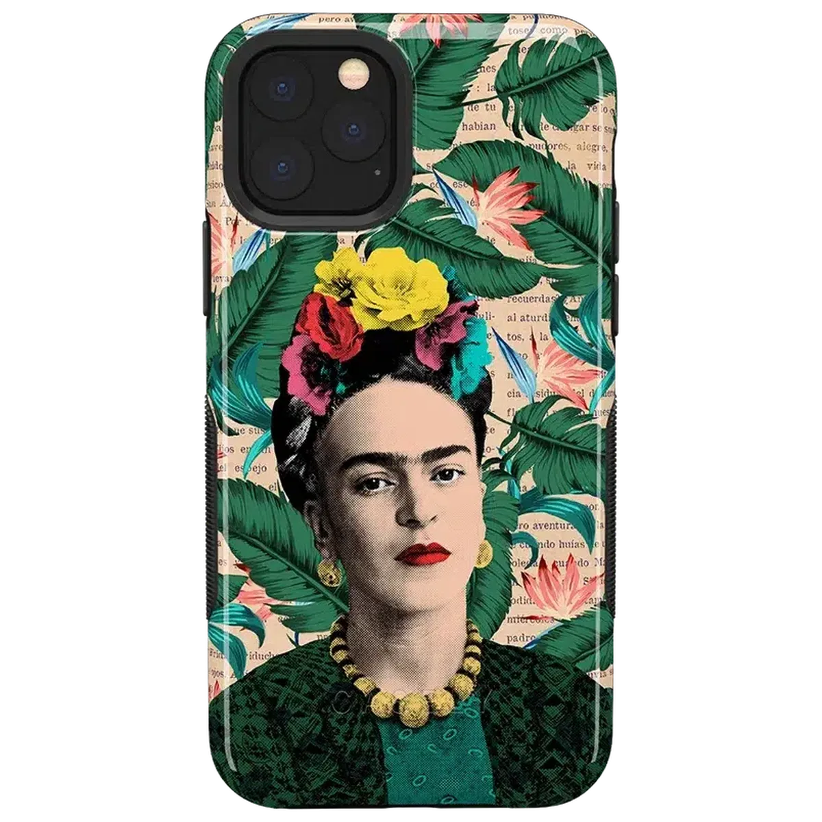 Find Your Muse | Frida Kahlo Portrait Floral Case iPhone Case get.casely Bold iPhone 11 Pro Max