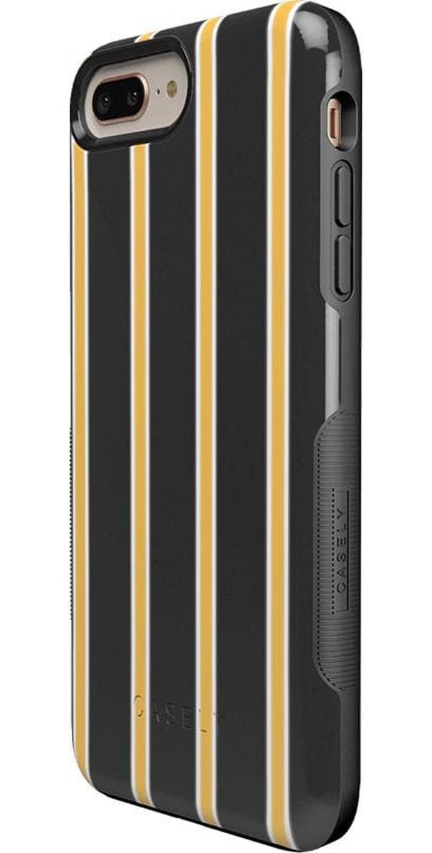 Fine Lines | Mustard Yellow Pinstripe iPhone Case iPhone Case get.casely