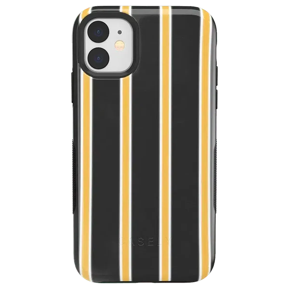Fine Lines | Mustard Yellow Pinstripe iPhone Case iPhone Case get.casely