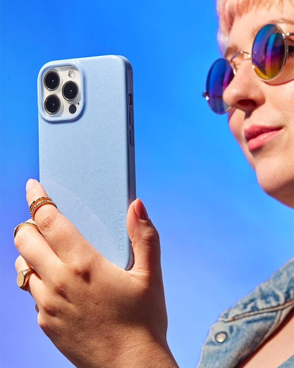 First Light | Periwinkle Pastel Shimmer Case iPhone Case get.casely