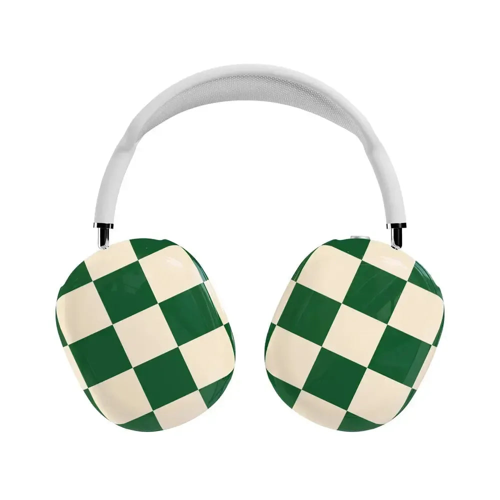Fit Check | Green Checkerboard AirPods Max Case AirPods Case Casetry AirPods Max Case