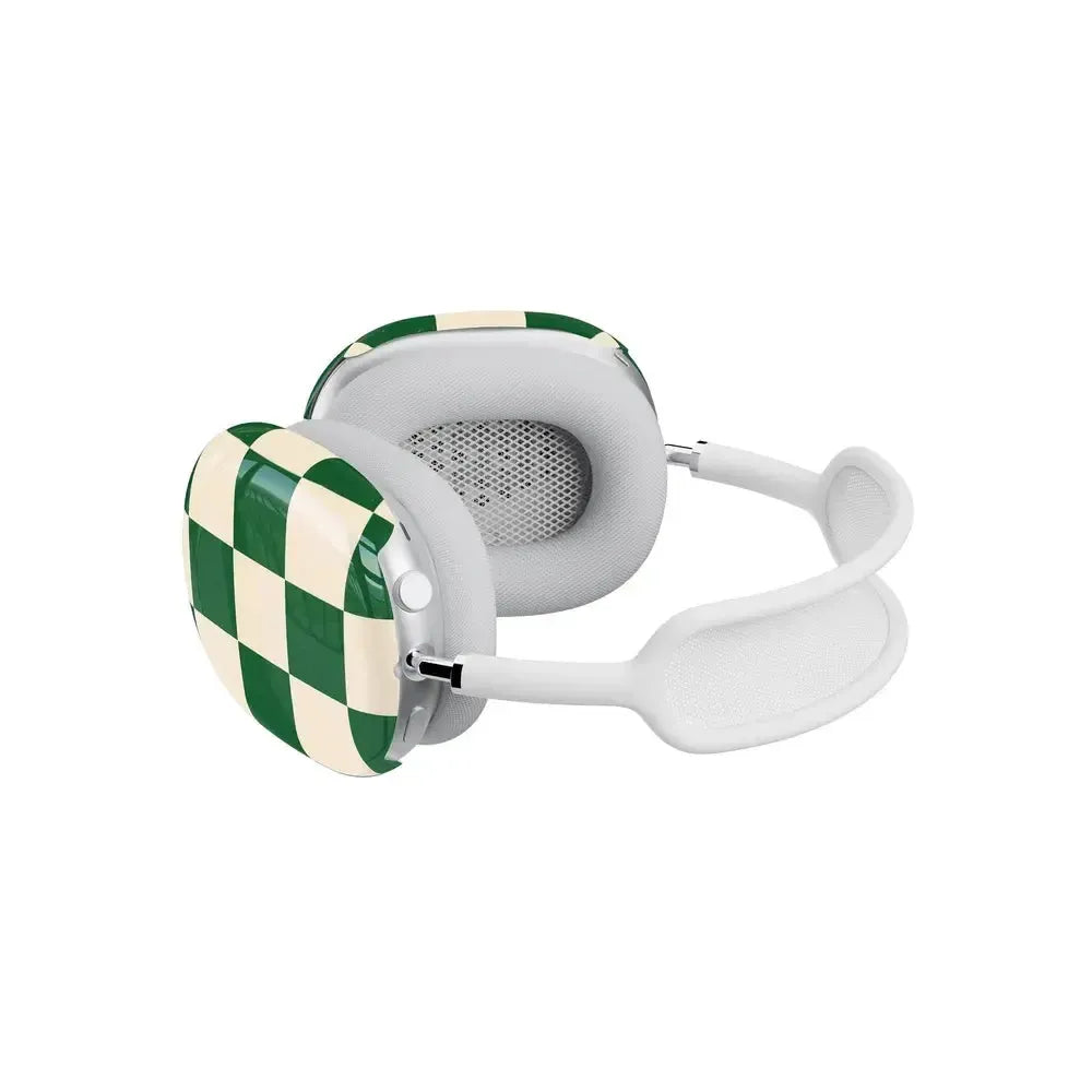 Fit Check | Green Checkerboard AirPods Max Case AirPods Case Casetry