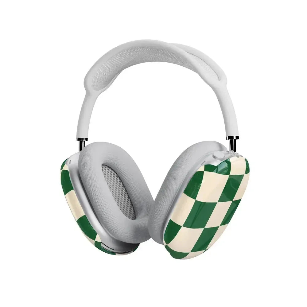 Fit Check | Green Checkerboard AirPods Max Case AirPods Case Casetry