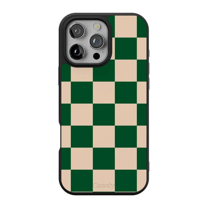 Fit Check | Green Checkerboard Case iPhone Case get.casely Align + MagSafe® iPhone 16 Pro Max