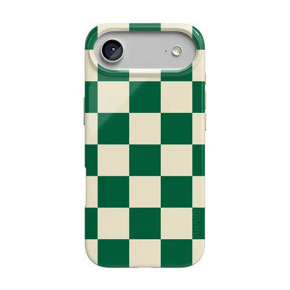 Fit Check | Green Checkerboard Case iPhone Case get.casely Classic + MagSafe® iPhone 17 Air
