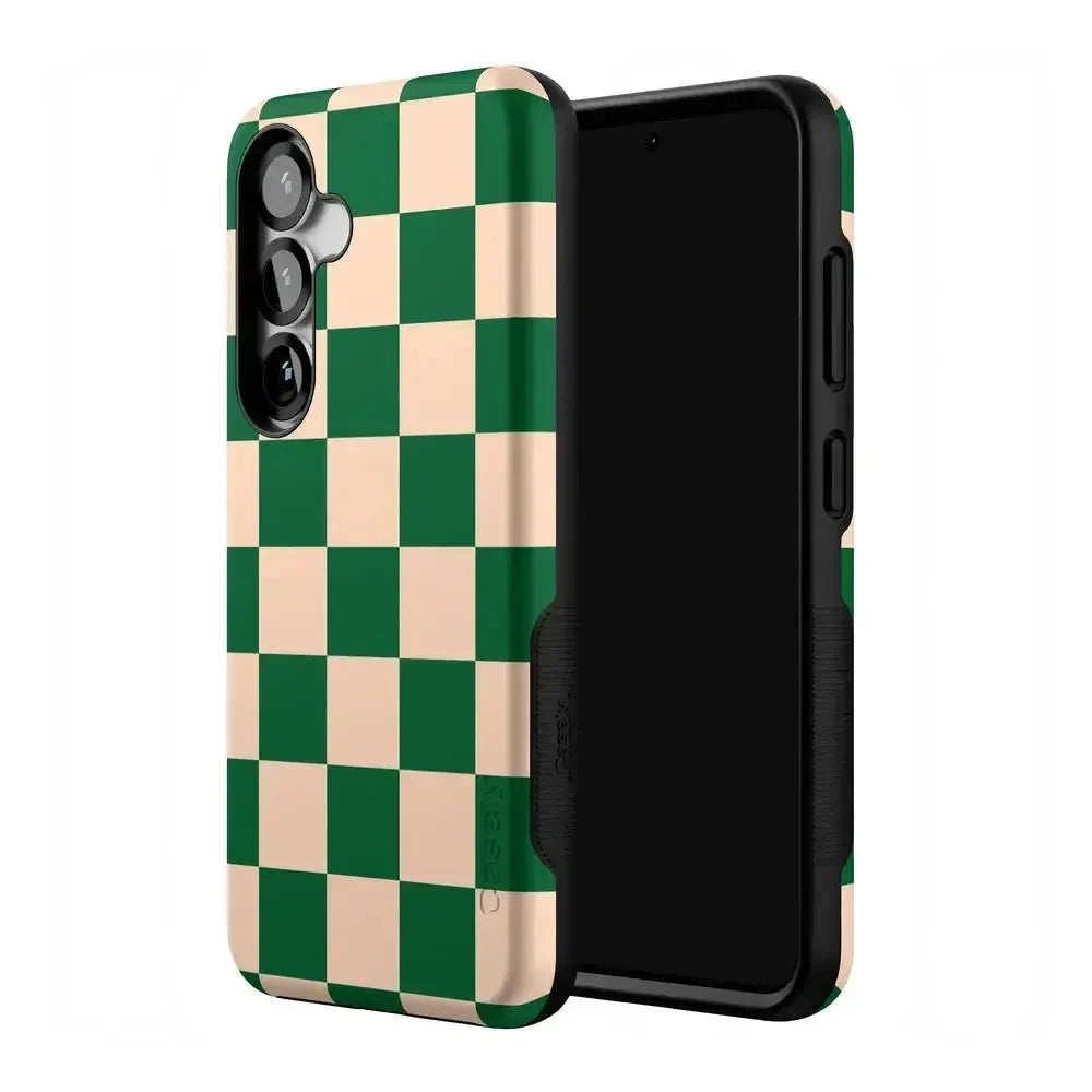 Fit Check | Green Checkerboard Case iPhone Case get.casely