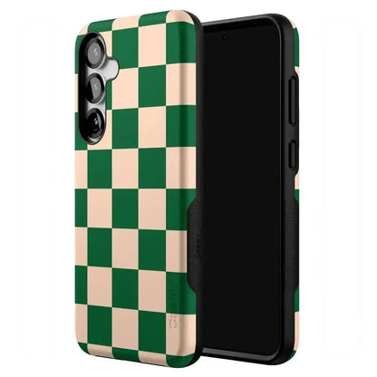 Fit Check | Green Checkerboard Case iPhone Case get.casely