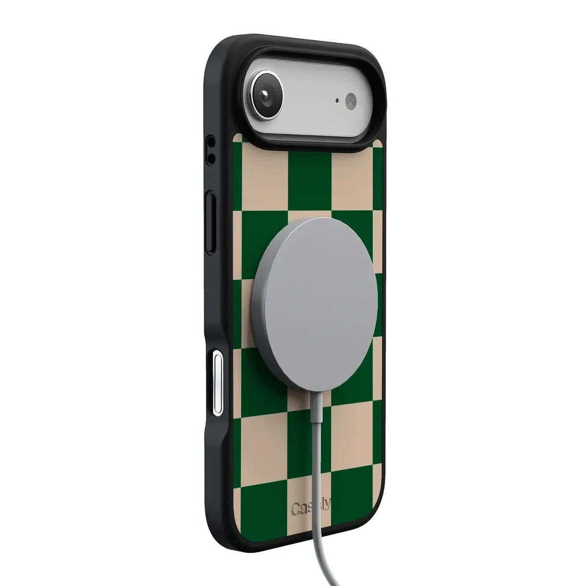 Fit Check | Green Checkerboard Case iPhone Case get.casely
