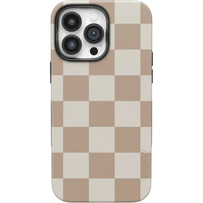 Fit Check | Neutral Checkerboard Case iPhone Case get.casely Bold + MagSafe® iPhone 14 Pro Max