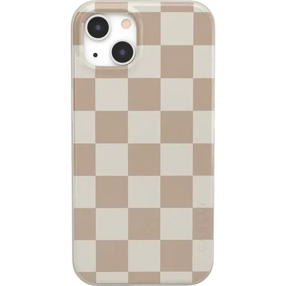 Fit Check | Neutral Checkerboard Case iPhone Case get.casely Classic + MagSafe® iPhone 13