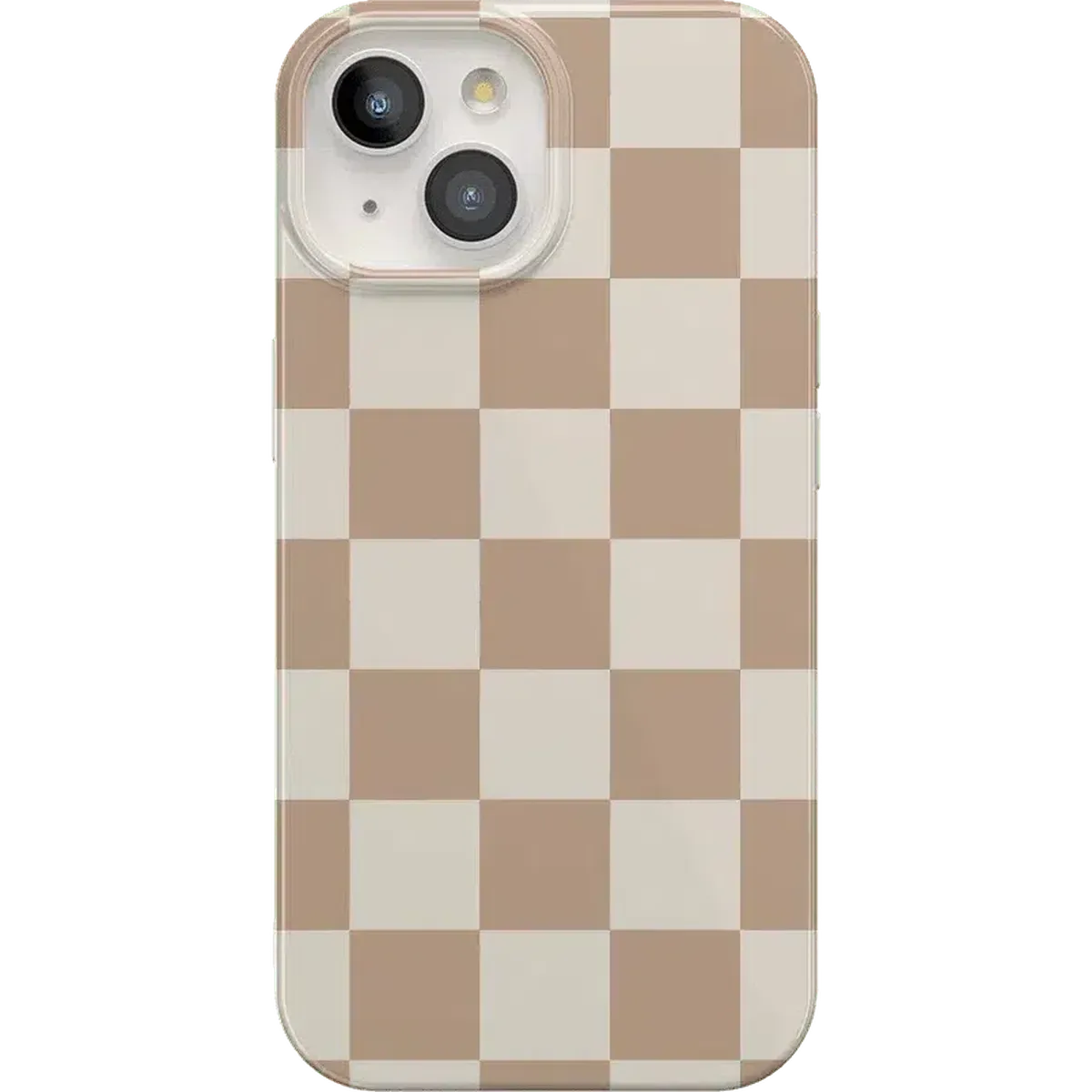 Fit Check | Neutral Checkerboard Case iPhone Case get.casely Classic + MagSafe® iPhone 15