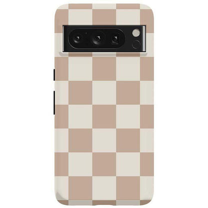Fit Check | Neutral Checkerboard Google Pixel Case Google Pixel Case Casetry Essential Google Pixel 8 Pro