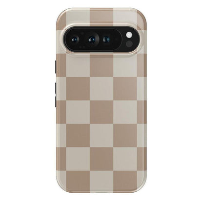 Fit Check | Neutral Checkerboard Google Pixel Case Google Pixel Case Casetry Essential Google Pixel 9 Pro