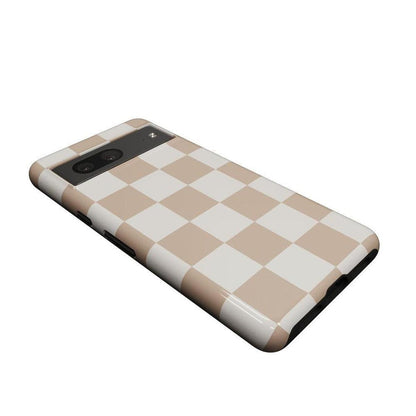 Fit Check | Neutral Checkerboard Google Pixel Case Google Pixel Case Casetry