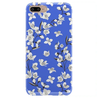 Floral Forest | Blue Cherry Blossom Floral Case iPhone Case get.casely Classic iPhone 6/7/8 Plus