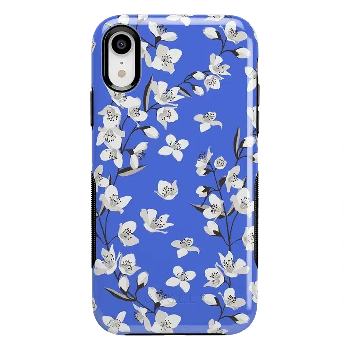 Floral Forest | Blue Cherry Blossom Floral Case iPhone Case get.casely