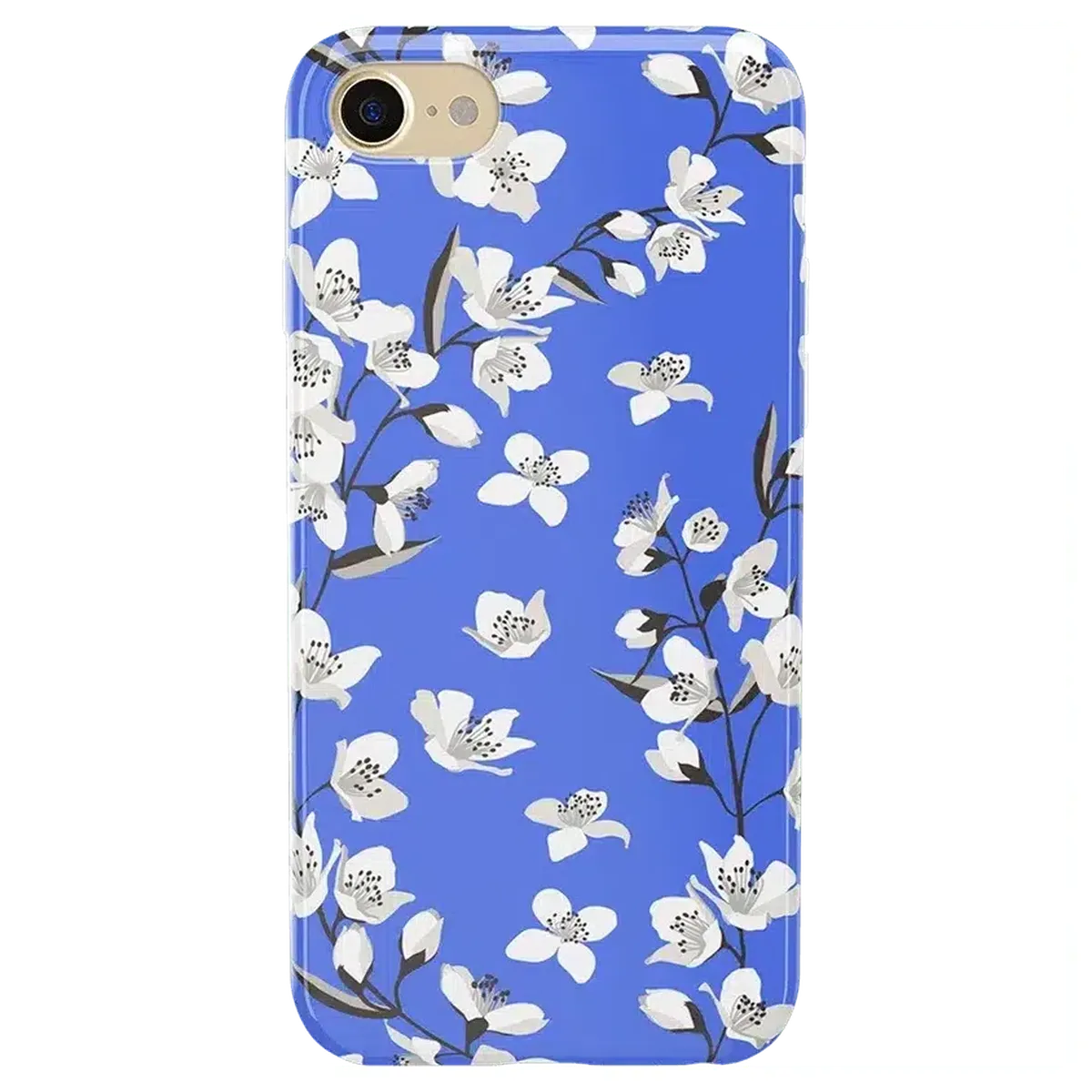Floral Forest | Blue Cherry Blossom Floral Case iPhone Case get.casely
