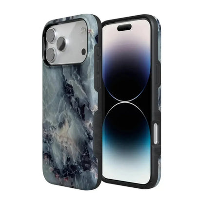 Floral Forest | Navy Cherry Blossom Floral Case iPhone Case get.casely